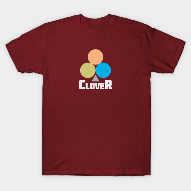 Clover The Poker Logo T-Shirt by Toogoo